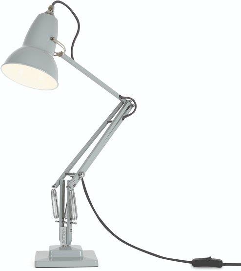 Lampe de bureau en aluminium grise 31 x 48 cm Original 1227