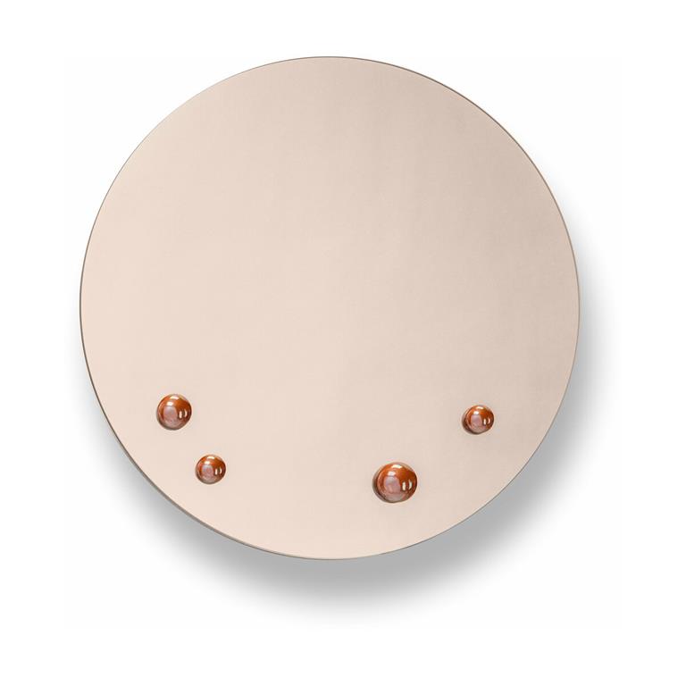 Miroir bronze 42 cm Dew - Emko