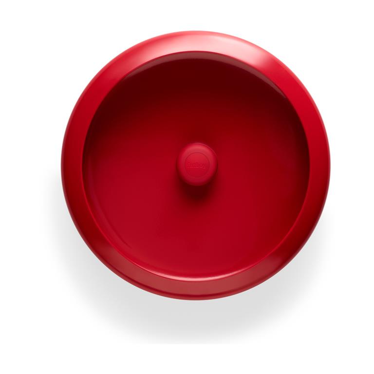 Lampe sans fil en acier rouge lobby 38 cm Oloha L - Fatboy