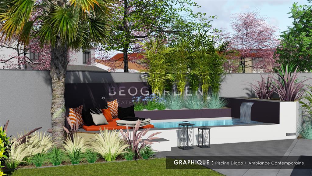 Piscine rectangulaire de moins de 10m2