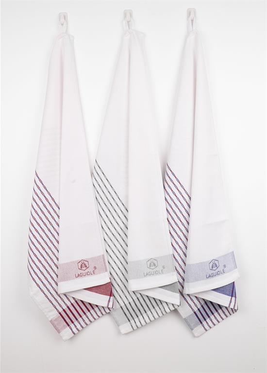 Torchons rayés 50x70cm