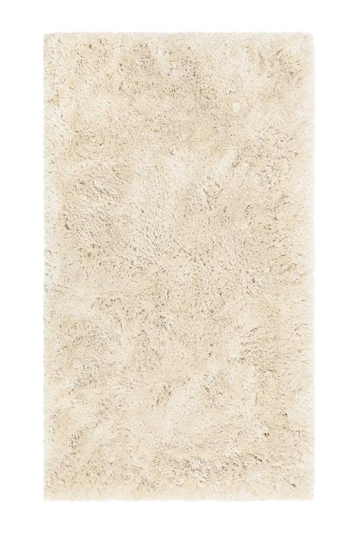 Tapis de bain microfibre antidérapant crème 70x120