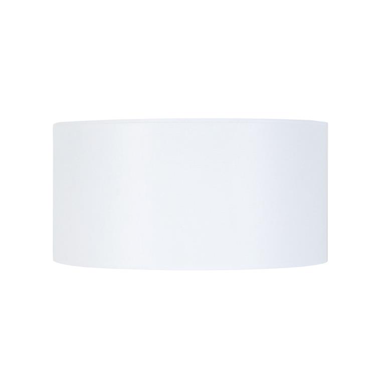 Abat-jour tissu blanc