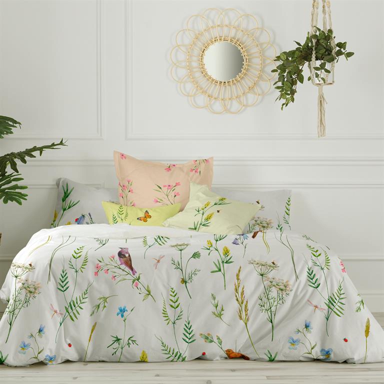 Housse de couette 100% Coton Multicolore 240x220 cm