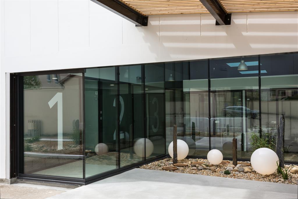 Vue extérieur du patio