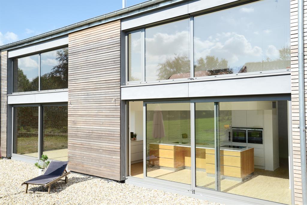 Vue extérieure terrasse en devenir