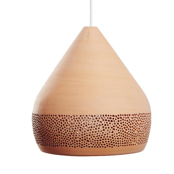 Suspension en céramique terracota SpongeOh