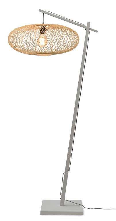 Lampadaire bambou brun Ø60cm