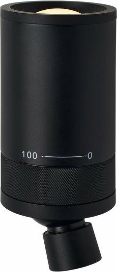 Liseuse en aluminium et acrylique noire Vision 20/20 Omni - DCW Editions