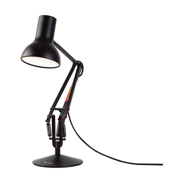 Lampe de bureau en métal noir Type 75 Mini Paul Smith Edition
