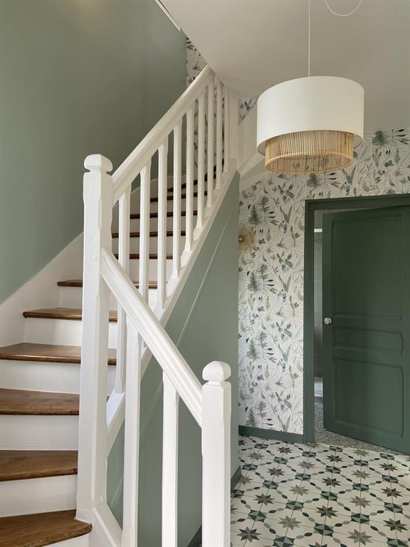 L’entrée de la maison a connu d’importantes transformations tout autant esthétiques que fonctionnell
