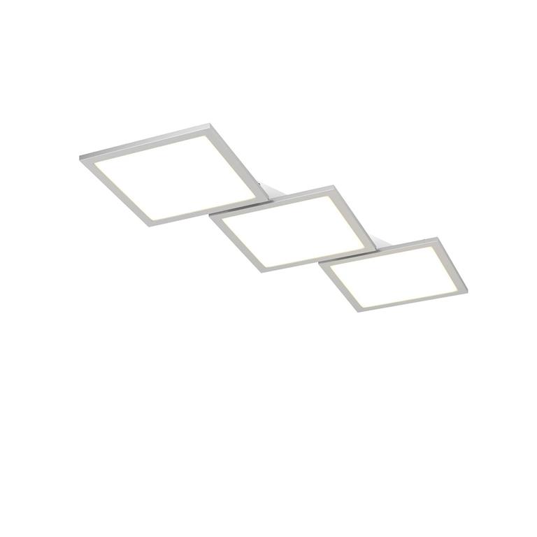 Plafonnier LED en Aluminium Gris