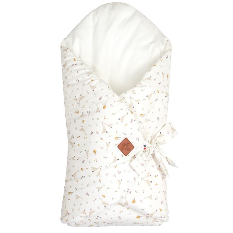 Gigoteuse d'emmaillotage évolutive en coton  100% coton