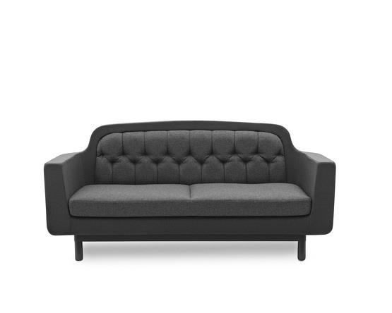 Canapé Onkel 2 Places Gris Foncé - Normann Copenhagen