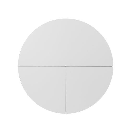 Secrétaire mural blanc Pill - Emko