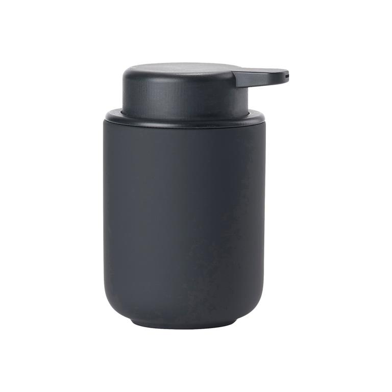 Distributeur de savon en argile noir