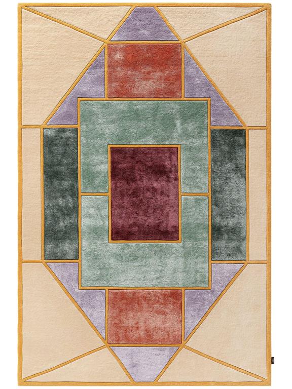 Tapis multicouleur/beige 160x230