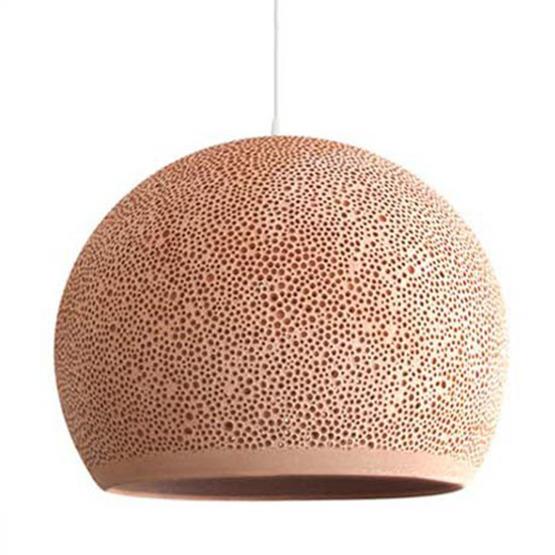Suspension en céramique terracota SpongeUp
