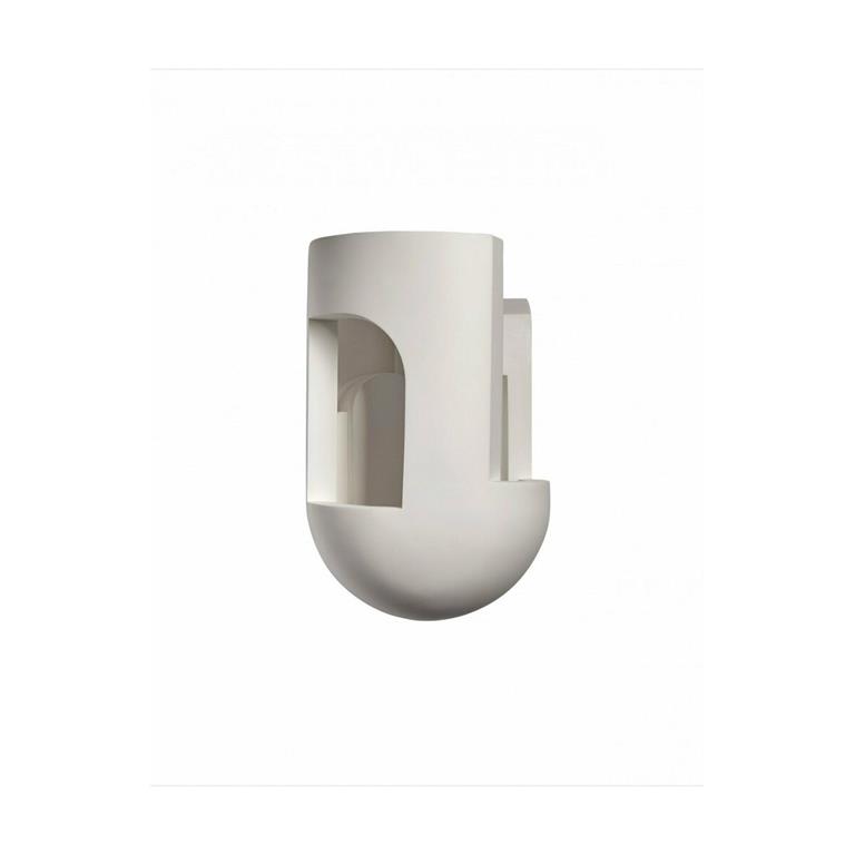 Applique d'extérieur en béton blanc 28 cm Soul story 3 - DCW Editions