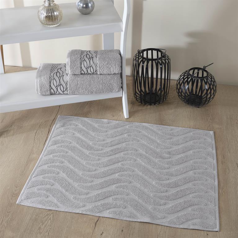 Set de bain éponge 3 pc Serviette 50x90 