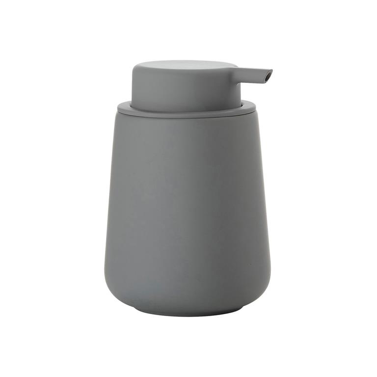 Distributeur de savon en argile gris