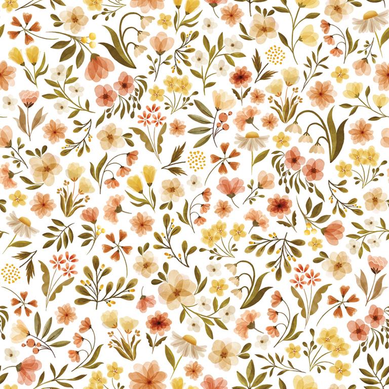 Papier peint Vintage Flowers 