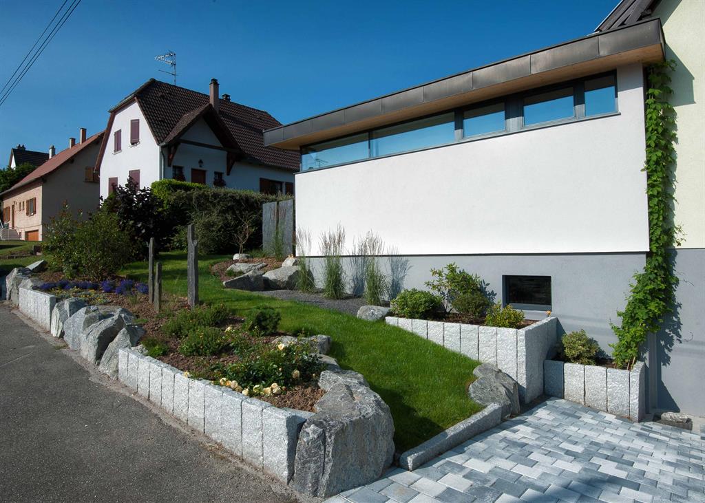 Façade contemporaine