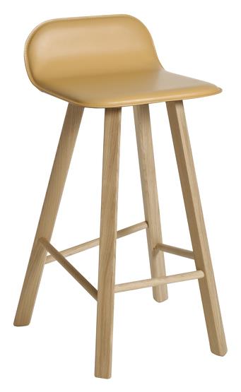 Tabouret en cuir Tria - Colé Italian Design Label