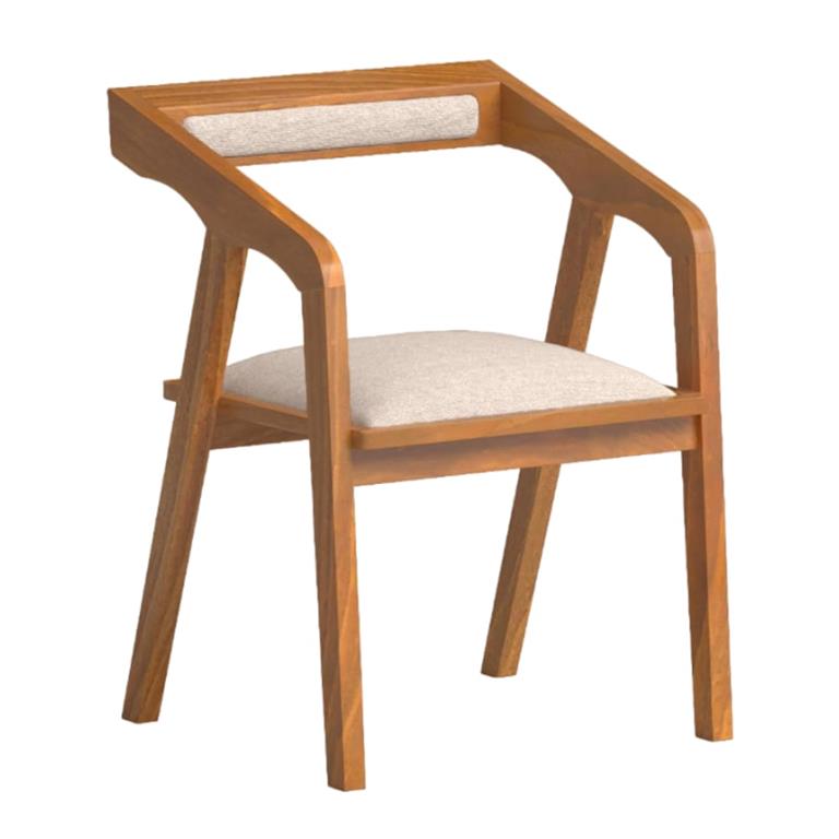 Avec la chaise Bluca, vous ne voudrez jamais que le repas se termine. Fabriquée artisanalement, la Bluca associe l’élégance du bois avec une finition noyer et le confort du revêtement. ...