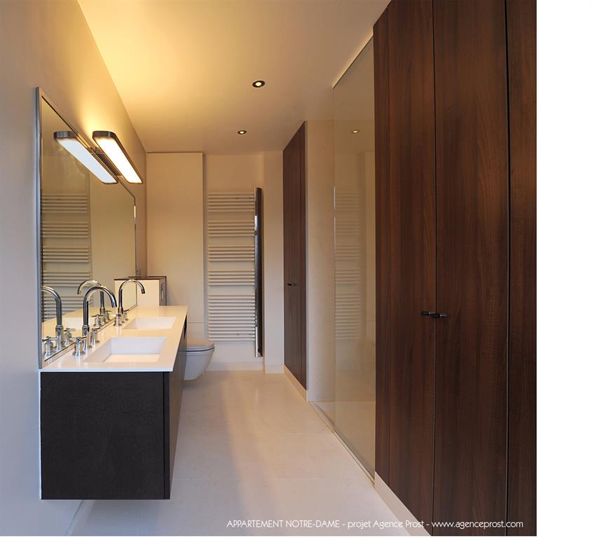 Salle de bain épurée