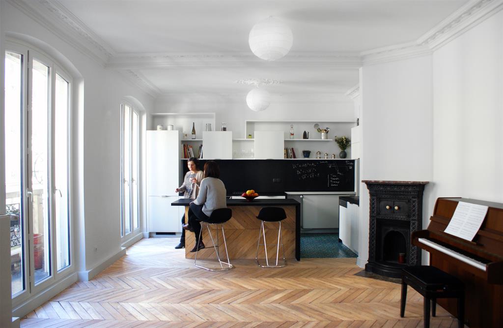 SÉJOUR - ILOT CENTRAL CUISINE