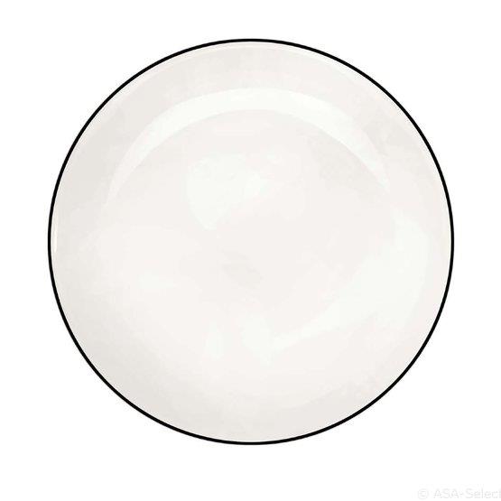 Assiette en porcelaine 21 cm Ligne - ASA
