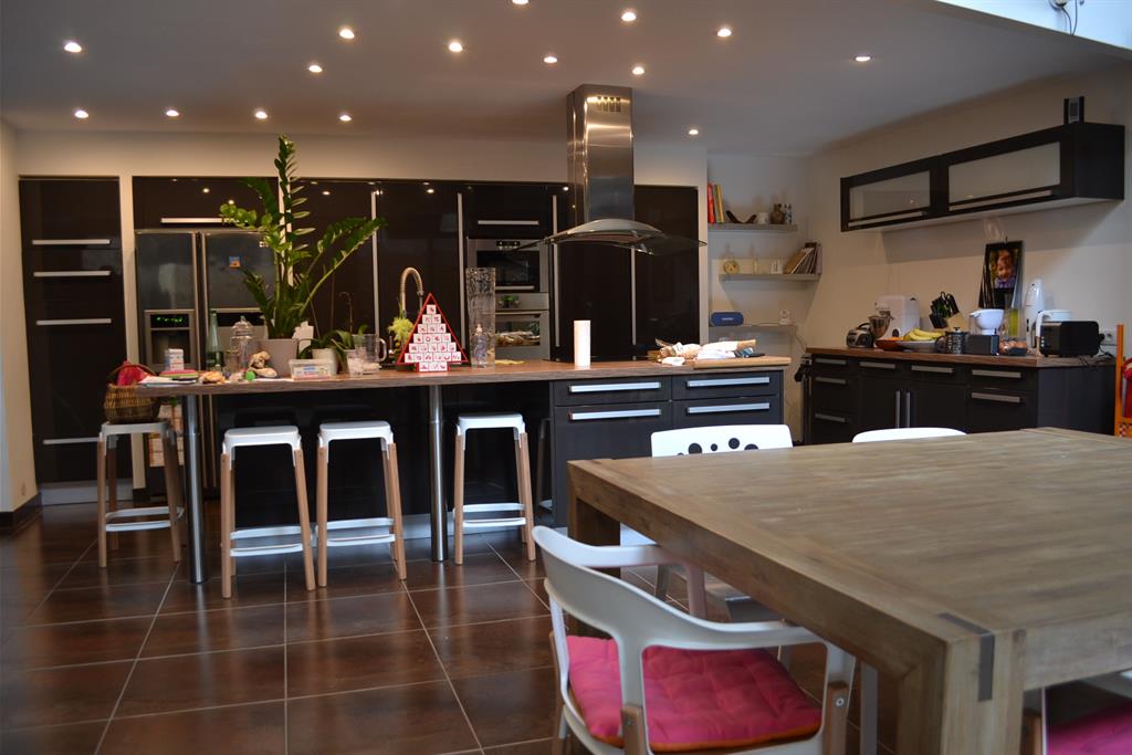 Vue de la cuisine ilôt