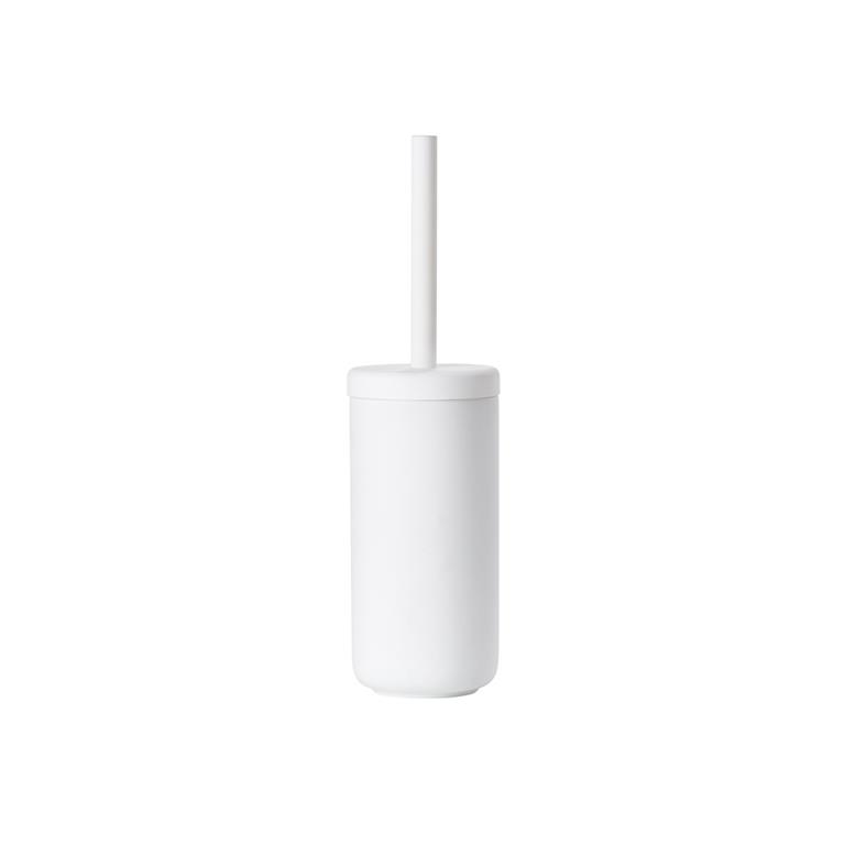 Brosse de toilette en argile blanc