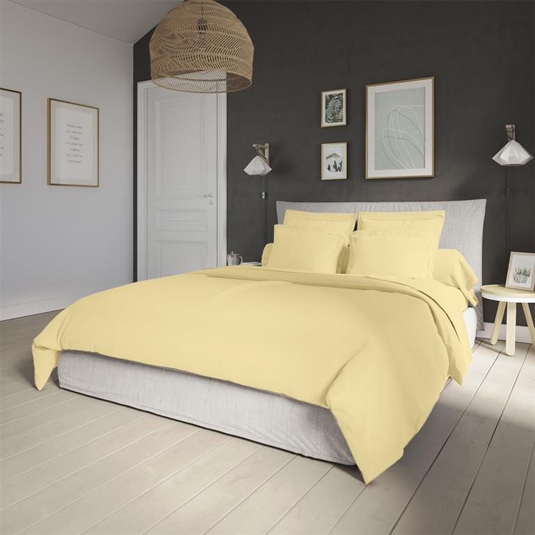 Housse de couette   Percale Mimosa 240x260 cm