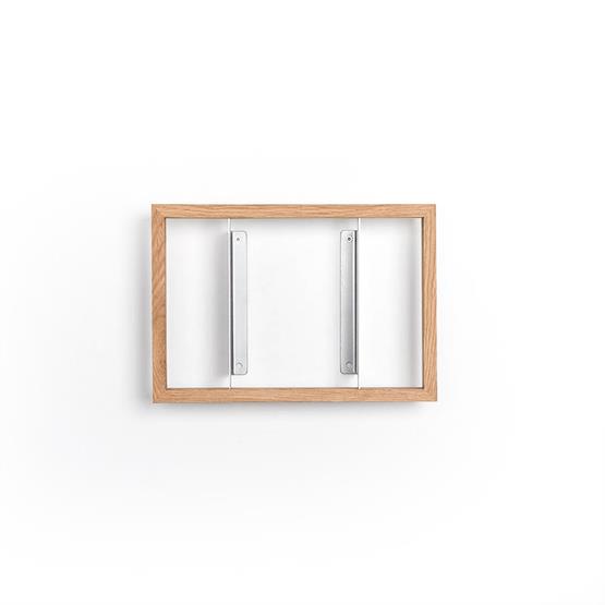 Etagère murale en bois de chêne naturel 22
