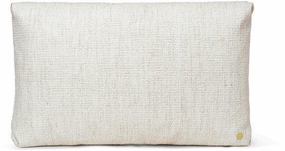 Coussin en tissu bouclé blanc cassé 60 x 40 cm Clean - Ferm Living