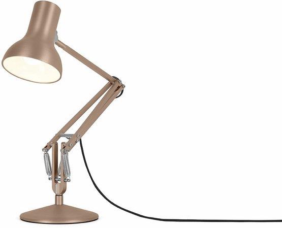 Lampe de bureau en aluminium cuivré Type 75 Mini - Anglepoise