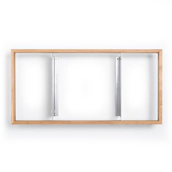 Etagère murale en bois de chêne naturel 34x69x15cm B9 - Das kleine b