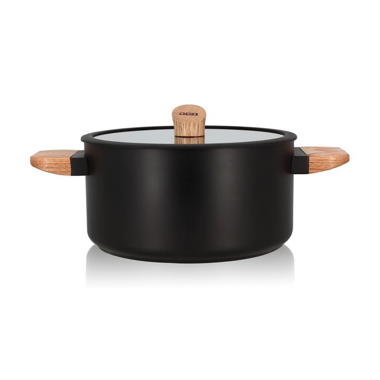 Faitout en revêtement céramique 24cm - tous feux