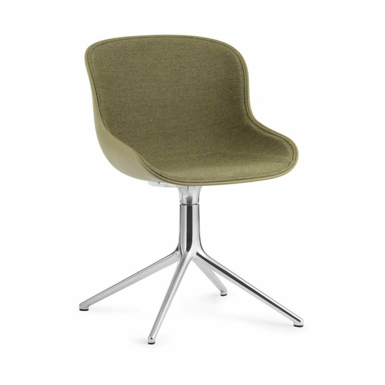 Chaise pivotante vert olive Swivel Olive/Synergy LDS48 Hyg - Normann Copenhagen