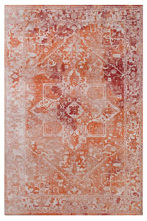 Tapis de salon moderne tissé plat rouge 240x340 cm