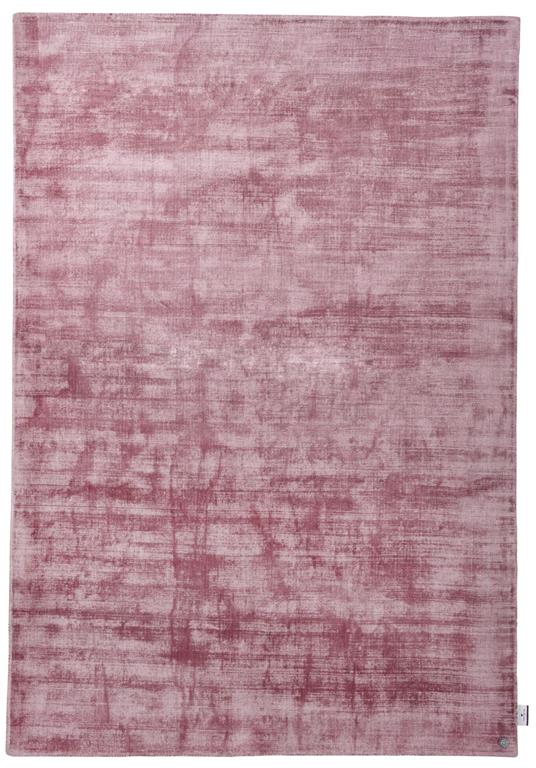 Tapis élégant doux et brillant en viscose Rose 160x230