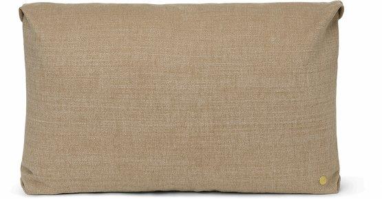 Coussin en lin coton caramel 60 x 40 cm Clean - Ferm Living
