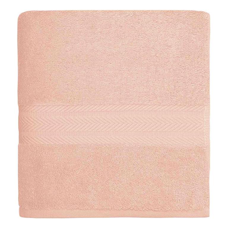 Drap de bain 550 g/m²  poudre 70x140 cm