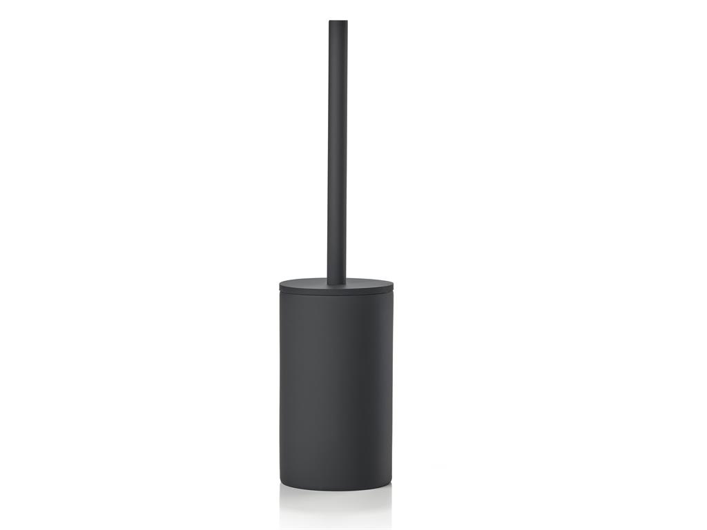 Brosse de toilette en grès noir