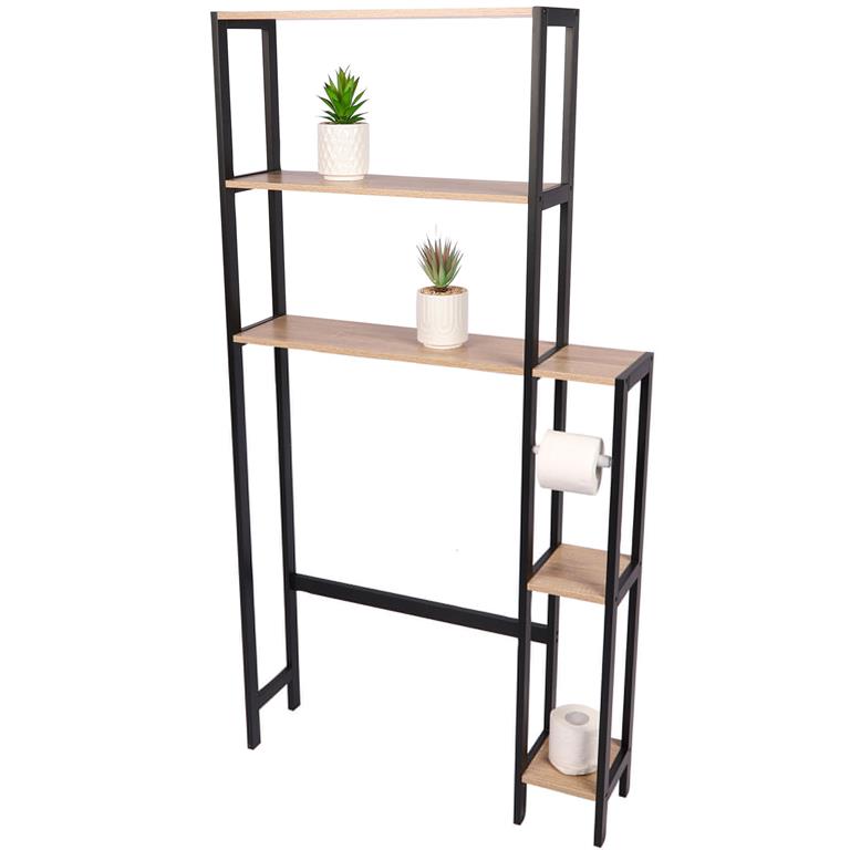 Étagère contour WC 