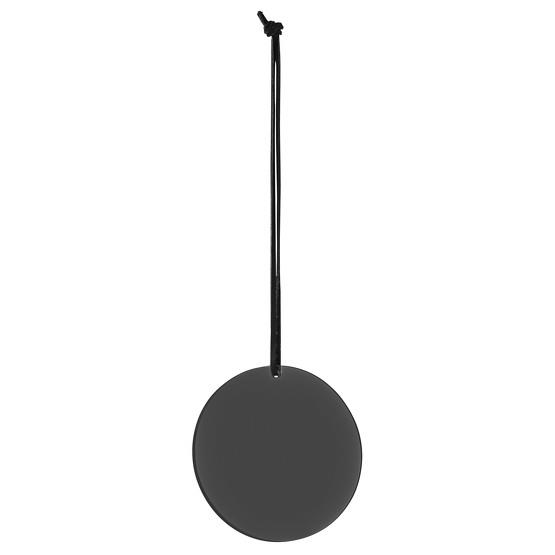 Petit Miroir à suspendre Pila Noir/Gris lune - AYTM