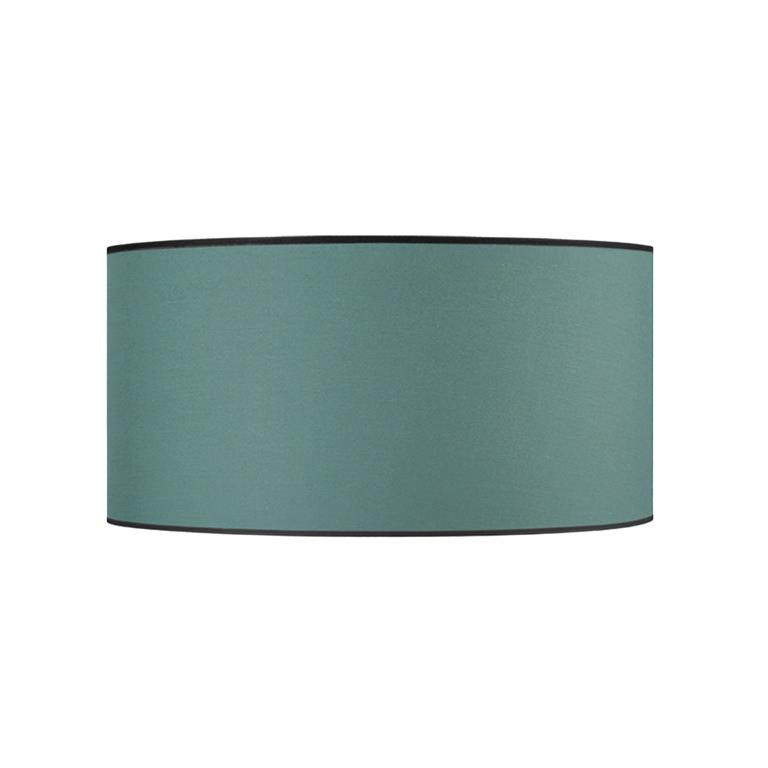 Abat-jour tissu vert