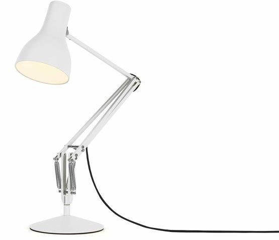 Lampe de bureau en aluminium blanc Type 75 - Anglepoise